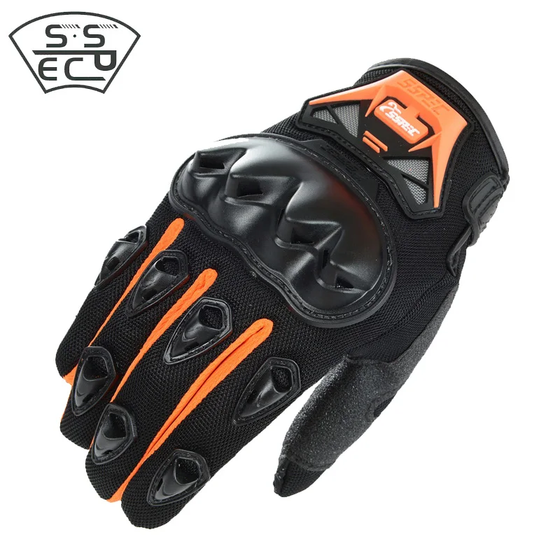 SSPEC гоночные перчатки летние дышащие мотоциклетные защитные с пальцами для