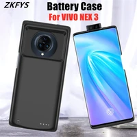 zkfys shockproof battery charger cover for vivo nex 3 battery cases 6500mah portable charging external battery power bank cover