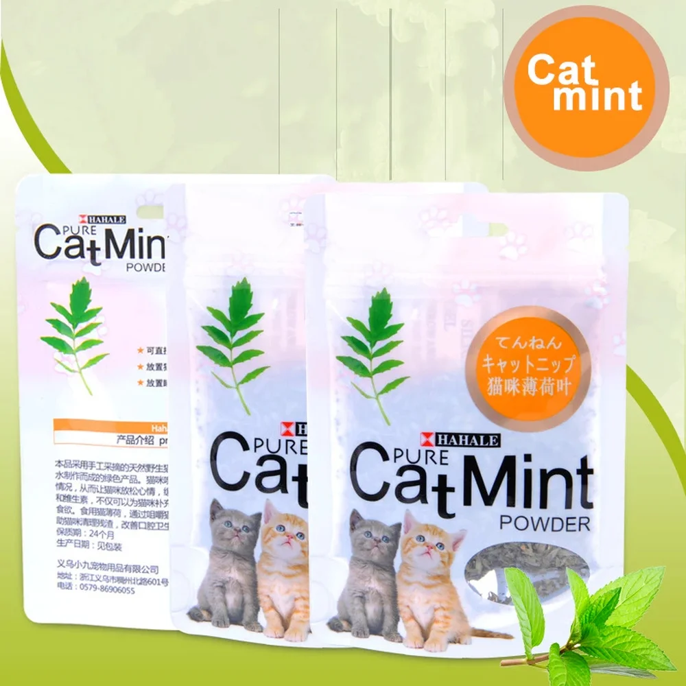 Cat Toy Organic 100% Natural Premium Catnip Cattle Grass 5g 