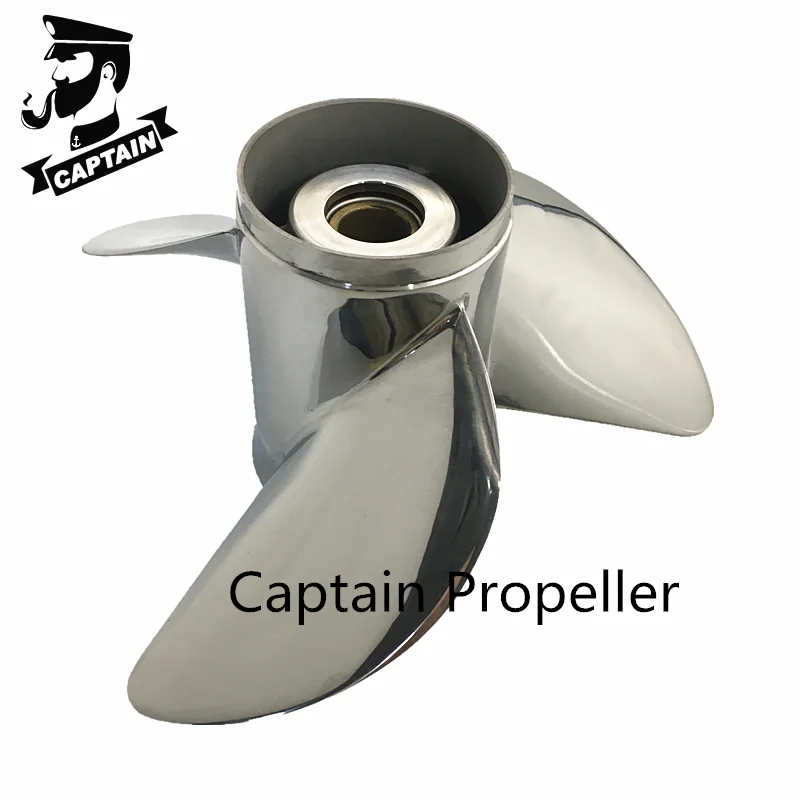 Подвесные двигатели Captain Propeller 13x19 для Yamaha 80HP F80 85HP 90HP нержавеющая сталь 15 зубьев
