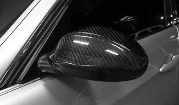 

Carbon fiber E90 rearview mirrors caps back look mirror covers side wing mirror covers for BMW 3 series E90 2005-2008