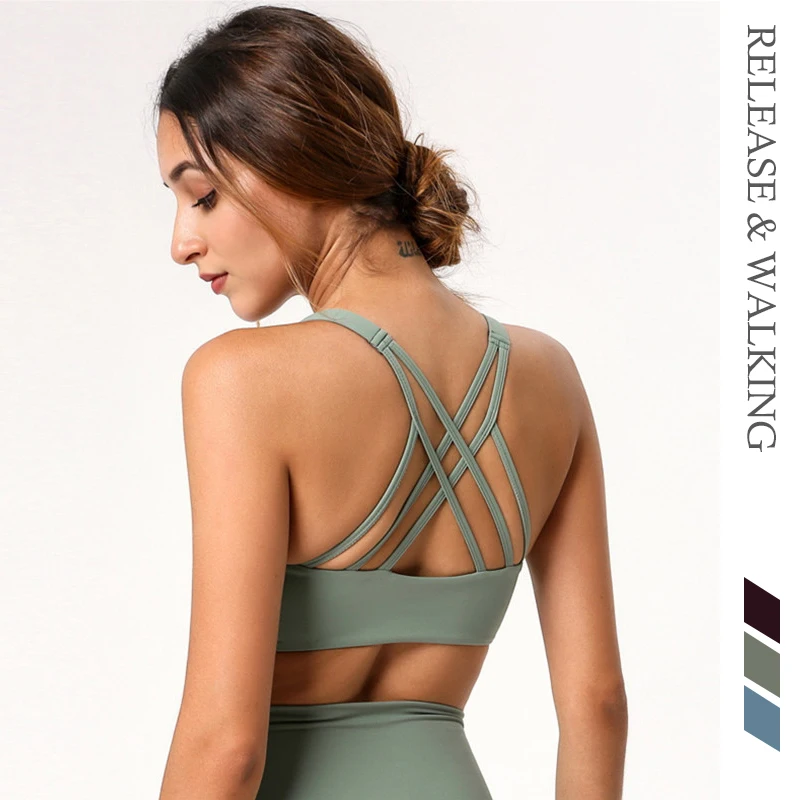 R & W Cross beauty спортивный бюстгальтер с u образным вырезом высокая интенсивность