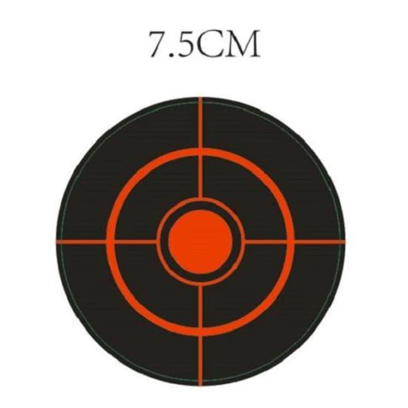 

250Pcs/Roll 7.5cm Paper Shooting Splatter Target Paper Stickers For Archery Darts Shooting For Training Hunting Pratice Tool