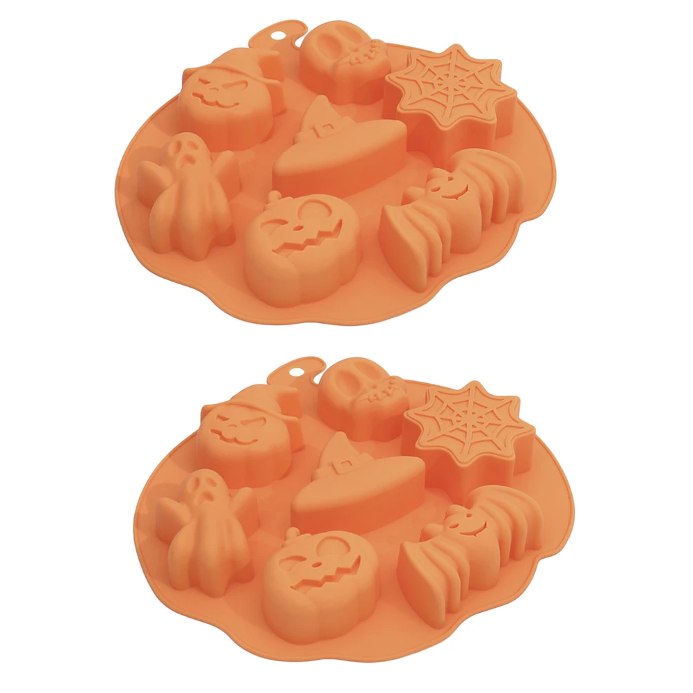 2 шт. силиконовая форма в виде призрака на Хэллоуин|Украшения своими руками для