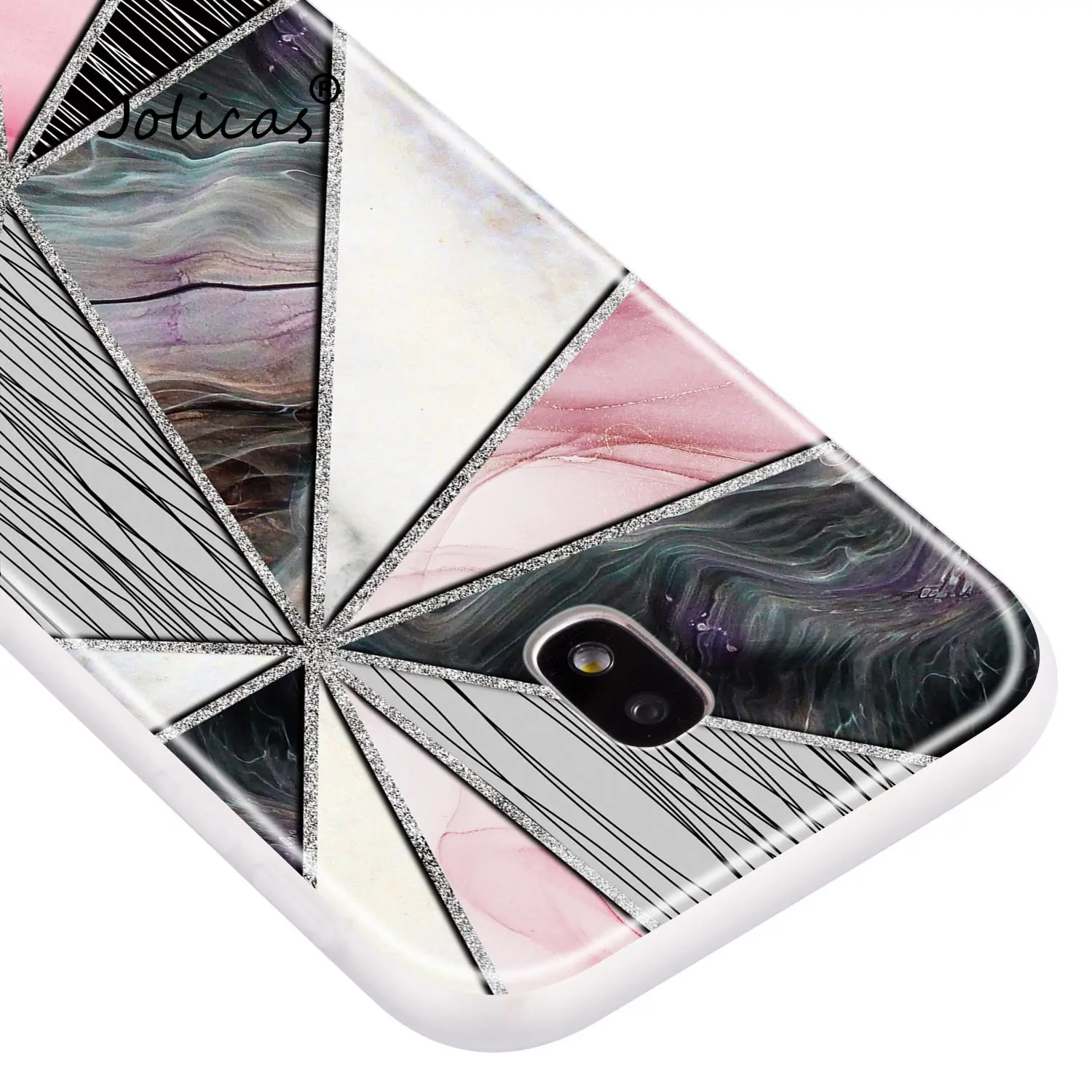 Треугольные Чехлы для сотовых телефонов телефона samsung J7 2017 евроевропейские Galaxy