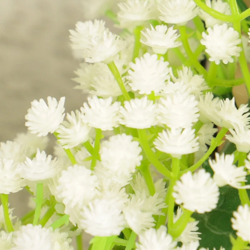 Искусственный гирлянда из звездочек декоративные ротанг симуляция венка