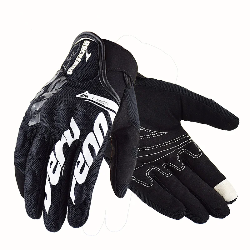 Мужские мотоциклетные перчатки Vemar дышащие с закрытыми пальцами для езды на