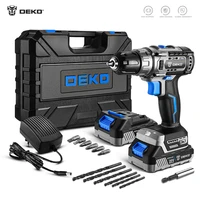 deko 20v brushless drill 42n m electric screwdriver181 torque settings2 speeds38 keyless chuck power toolsdkbl20du3