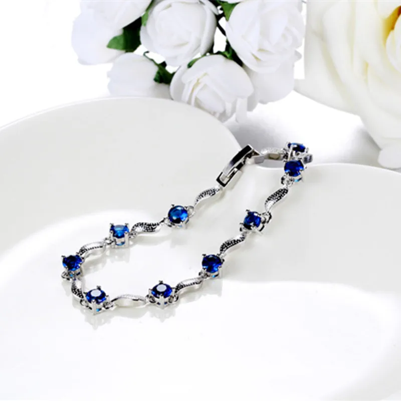 Очаровательный браслет из кубического циркония новинка 2019 модный круглой