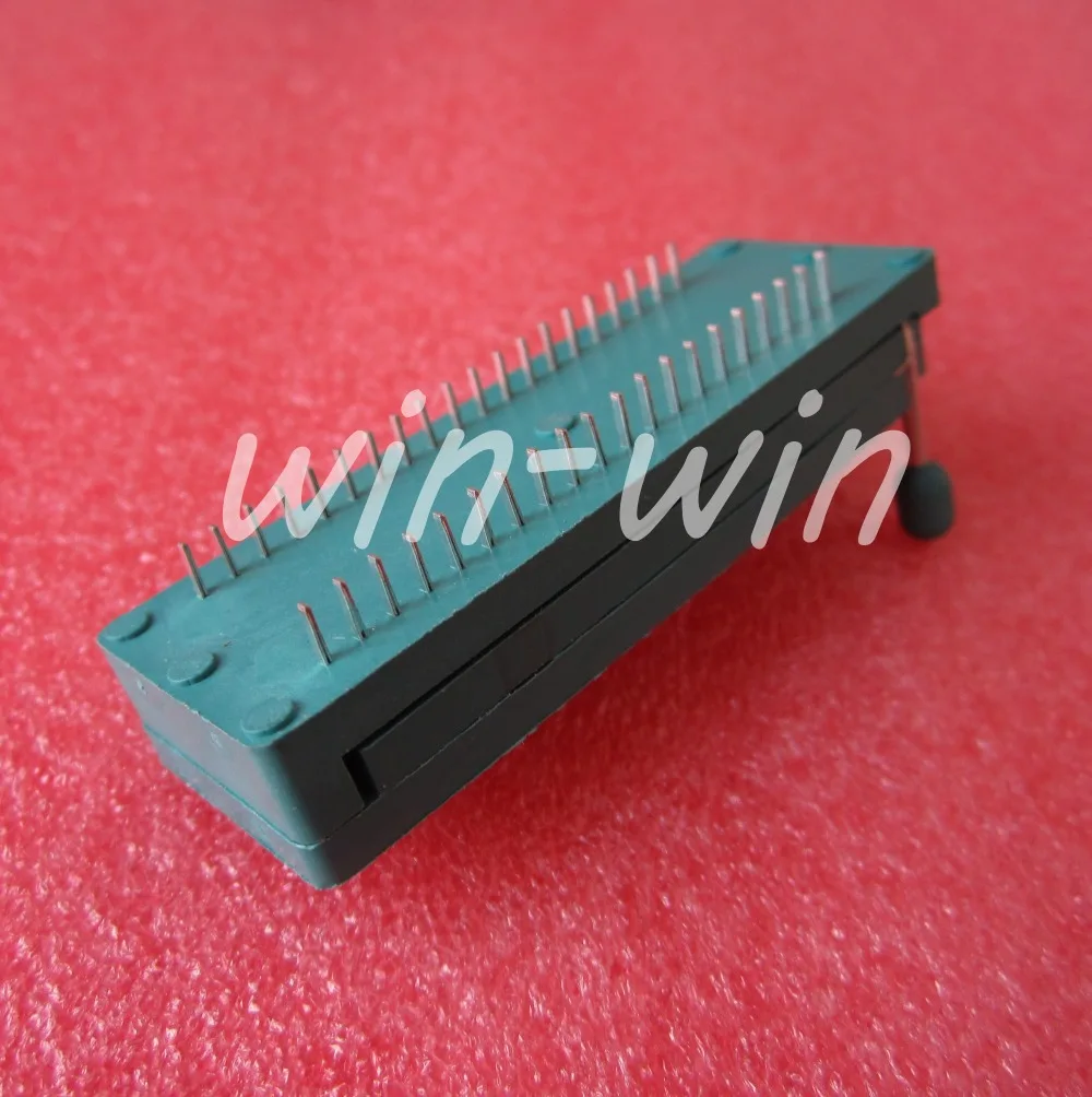 1 шт. гнездо 40P 40Pin ZIF ZIP IC Тест Тестер плата розетка узкая diy Электроника |
