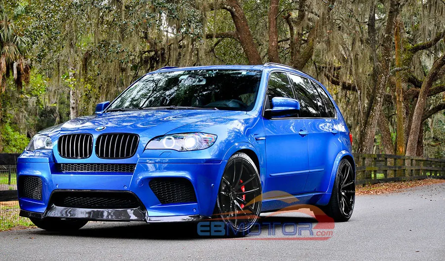 Передний спойлер из углеродного волокна для BMW E71 X6M E70 X5M X5 M X6 10-14 B242 | Автомобили и