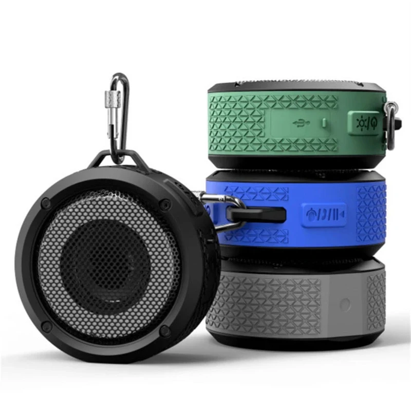 IPX7 Водонепроницаемый Bluetooth Динамик светильник Спорт на открытом воздухе