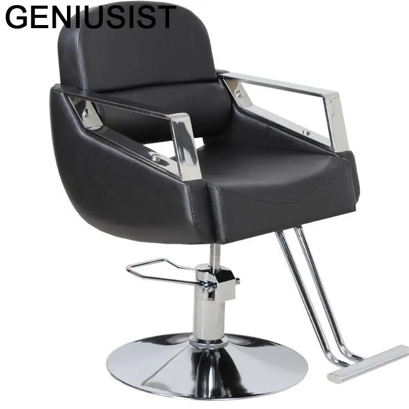 Barbero Fauteuil Barberia De Belleza Schoonheidssalon Cabeleireiro Stoel Hair Chaise Silla Barbershop Cadeira Salon Barber Chair |