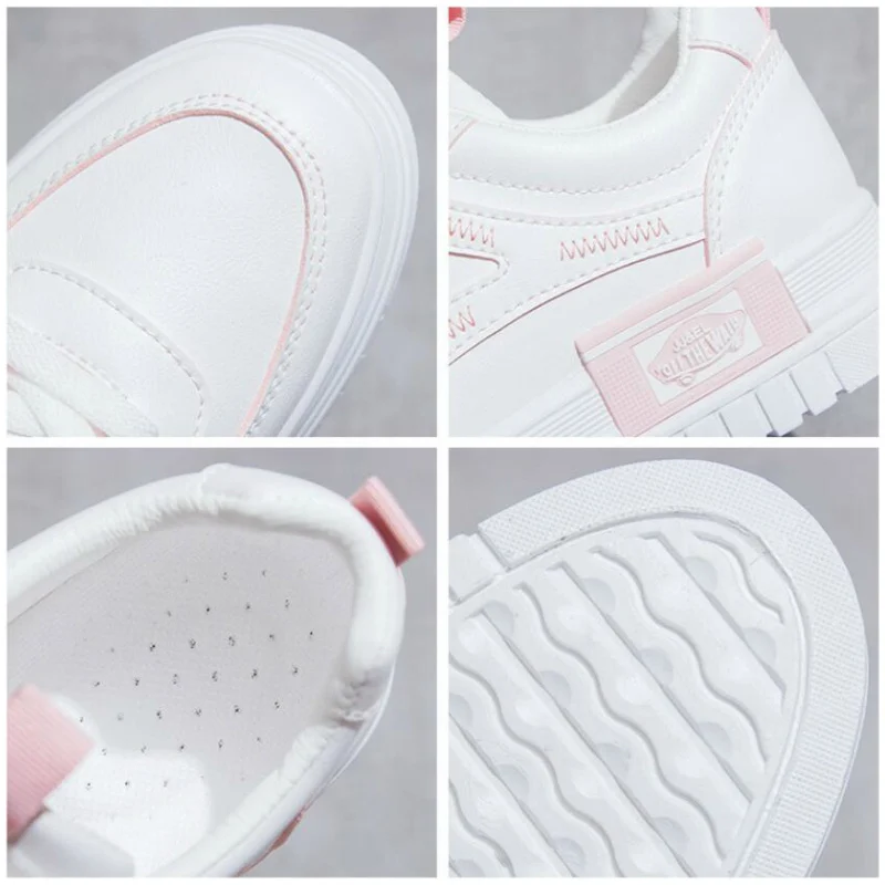 

Height Increasing Women Platform Shoes Fashion Sneakers Woman Casual Loafers Comfortable Soft Bottom New Student Skateboarding