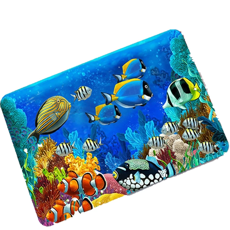 CAMMITEVER пляж море резиновая душевая комната нескользящий Морская звезда дверной