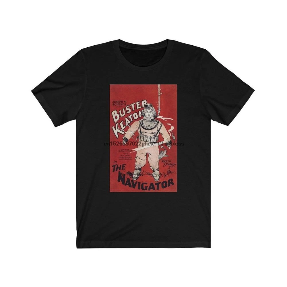 Рубашка-навигатор для взрослых Buster Keaton ретро-постер фильмов художественная