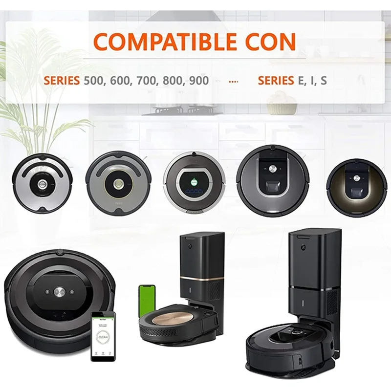 2 шт. шины для Irobot Roomba Wheels 500 600 700 и 800 серии противоскользящие отлично прилипают