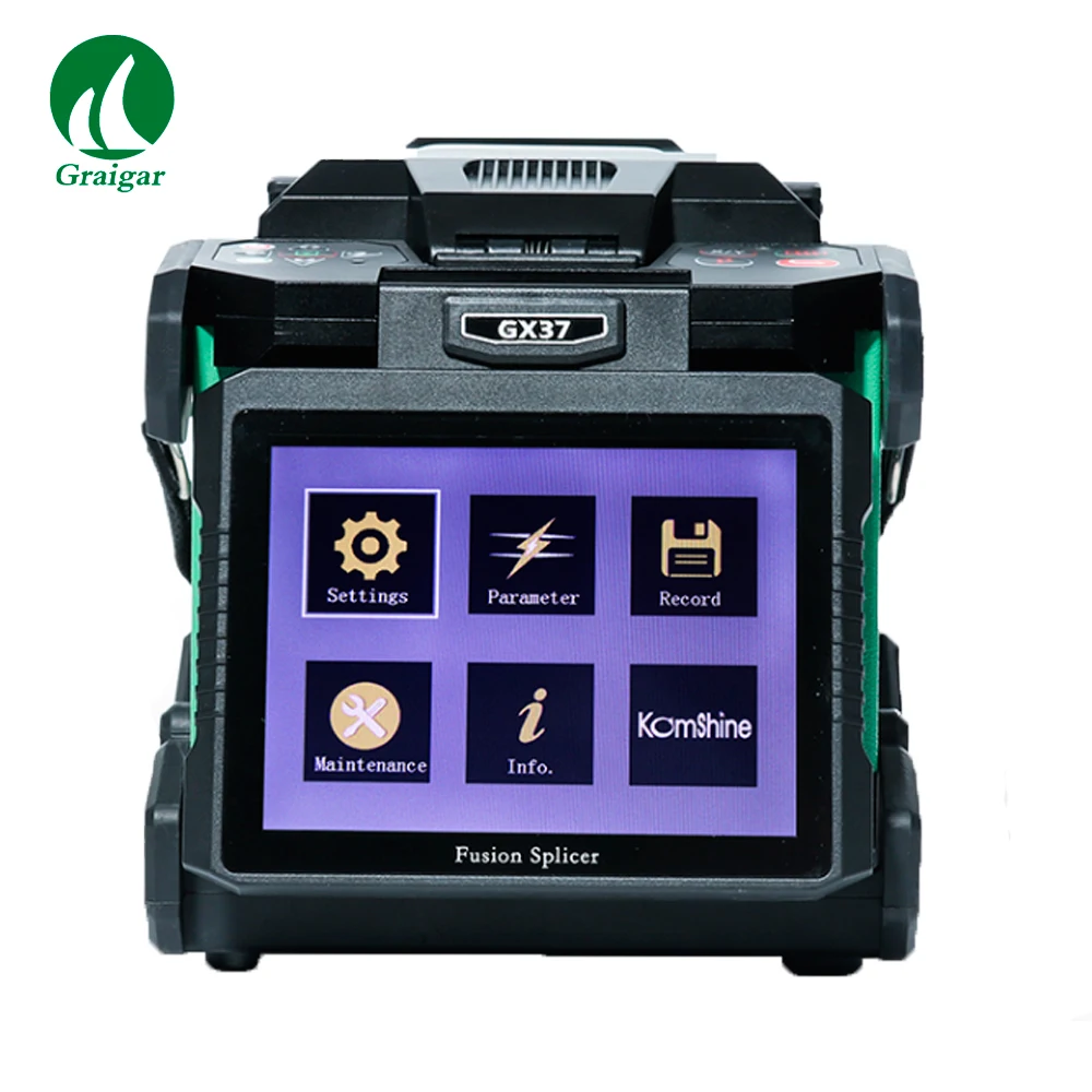 

FTTH Optical Splicing Machine GX37 Average Splicing Loss: 0.02dB Operating Altitude 0 ~ 5000m above Sea Level