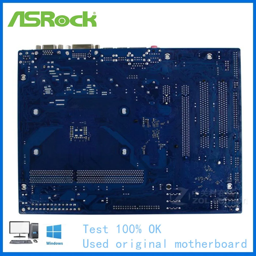 Материнская плата для ASRock 880GM-LE компьютера USB2.0 SATA II AM3 DDR3 AMD 880G 880 б/у настольной