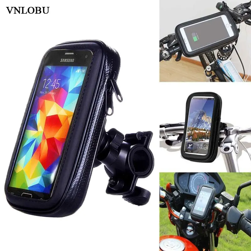 Водонепроницаемый держатель для телефона мотоцикла велосипедная сумка