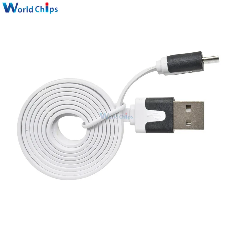 1 м 3 фута USB кабель для Wemos D1 Mini NodeMcu провод | Электронные компоненты и