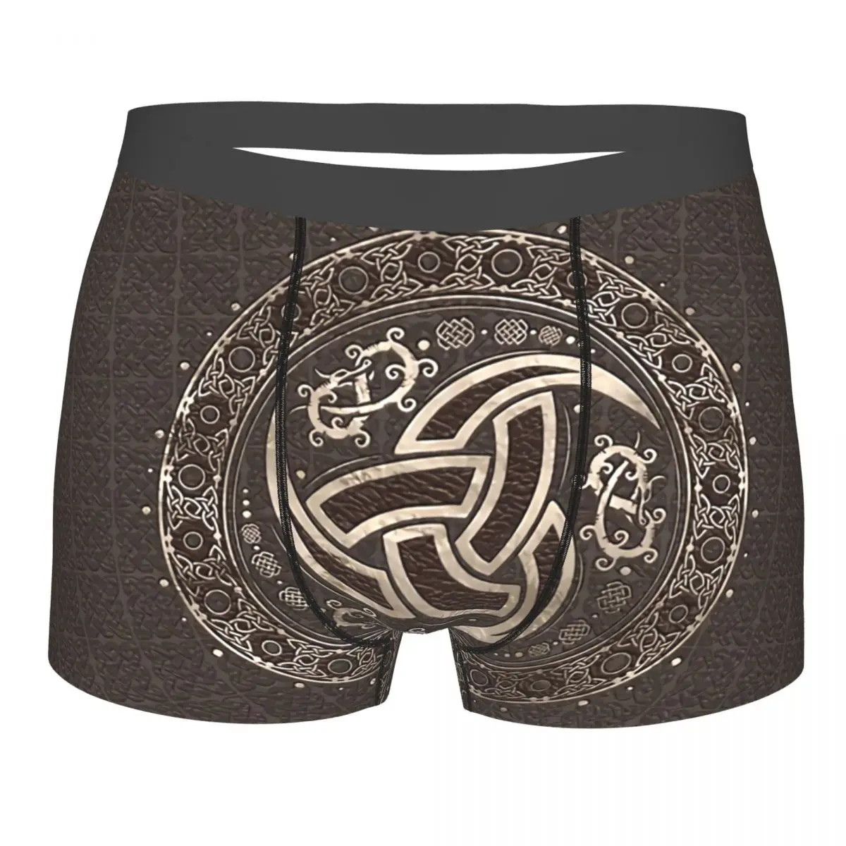 Odin’s Horn Brown3 Underpants Homme Panties Male Underwear Ventilate