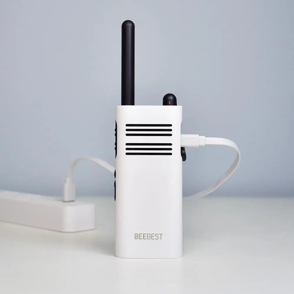 Портативная рация Xiaomi Mijia BeeBest A208 5 Вт 1-5 км двусторонняя радиосвязь белая 2000