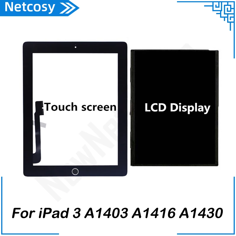 Сменный сенсорный ЖК экран для ipad 3 A1403 A1416 A1430|ЖК-экраны и панели планшетов| |