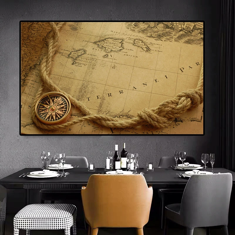 Обувь в стиле ретро холст картины не тканые Эко-дружественных настенные