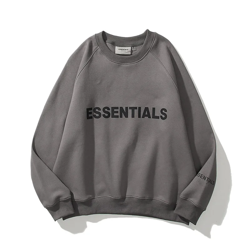 

2021fw Essentials classic fashion super David clothing reflective cotton card shirt male high street brand new pullover couple
