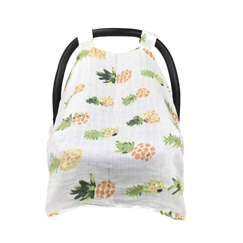 

Multi-Use Nursing Cover Breastfeeding Scarf Baby Car Seat Covers Pure Cotton Stroller Canopy Blanket