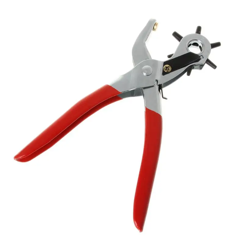 

Leather Belt Hole Punch Drill Plier Eyelet Sewing Machine Leathercraft Household Bag Tool Strap For Home Use E56C