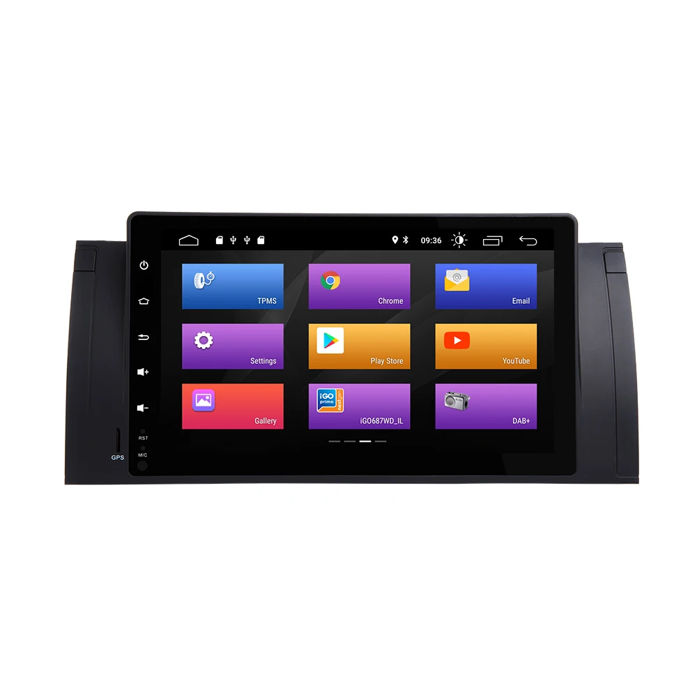 IPS DSP 8 Core 4GB 64G Android 10 Car stereo For BMW X5 E53 E39 5 Series multimedia Radio GPS Audio RDS Steel wheel control | Автомобили и