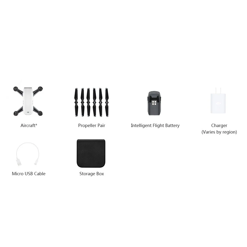 DJI Spark Дрон Карманный селфи Дрон WiFi FPV с камерой 12 МП Корабль из России warehourse и Китай warehourse
