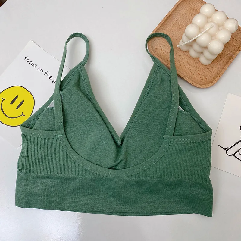 

Women's Tube Top Sexy Crop Tops Bra for Women Seamless Bras Corset Push Up Lingerie Padded Vest Underwear Camisoles Bustier
