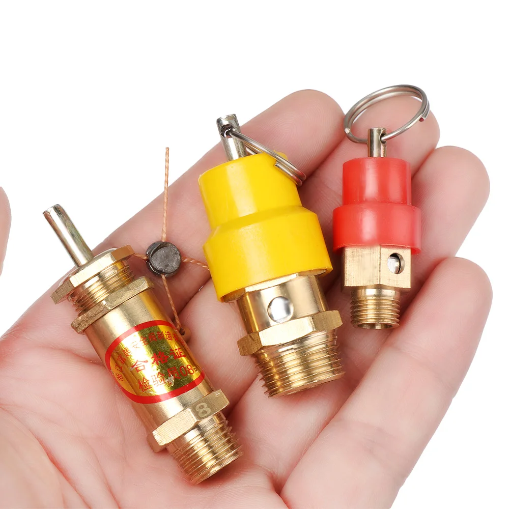 Предохранительный клапан пружинный тип выхлопные клапаны резьбовой соединитель