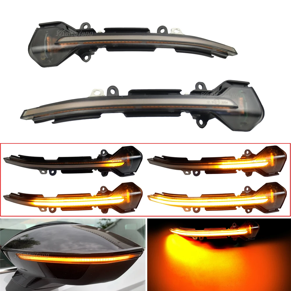 2x светодиодсветодиодный динамические зеркальные индикаторы пара повторителей