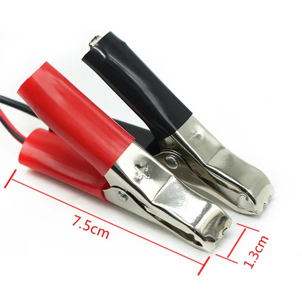

12V Car Battery Terminal Clip-On Cigarette Lighter Clamp Power Socket Adapter Plug Boat Auto USB Charger Car Accessories