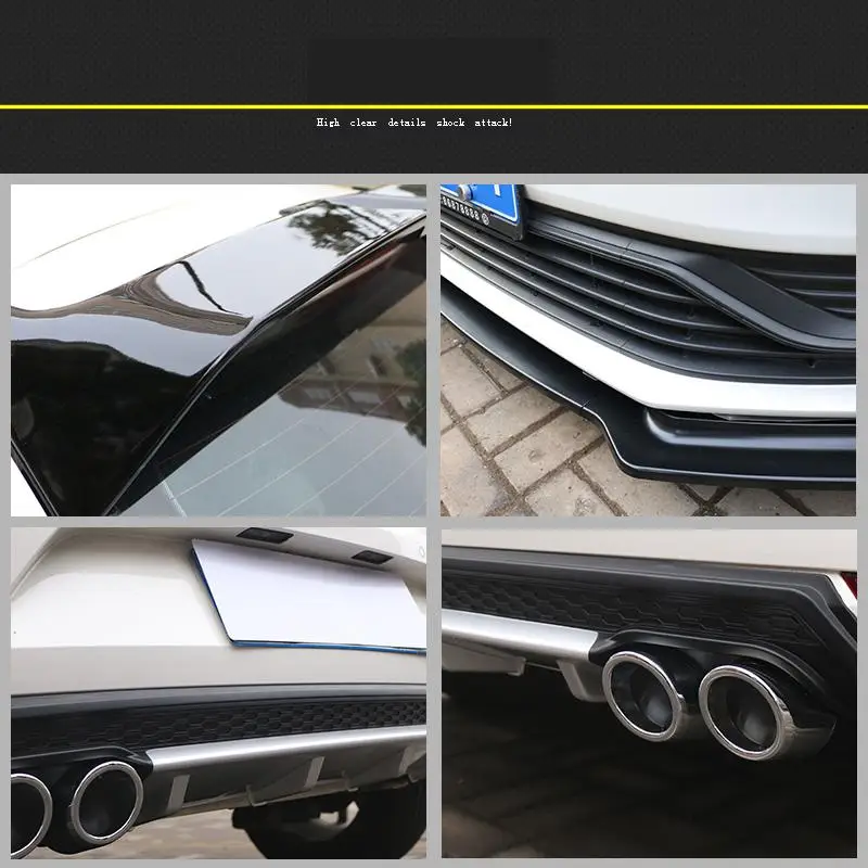 

Automobile Auto Roof Trasero Aleron Spoiler Wing 2010 2011 2012 2013 2014 2015 2016 2017 2018 2019 FOR Volkswagen Polo