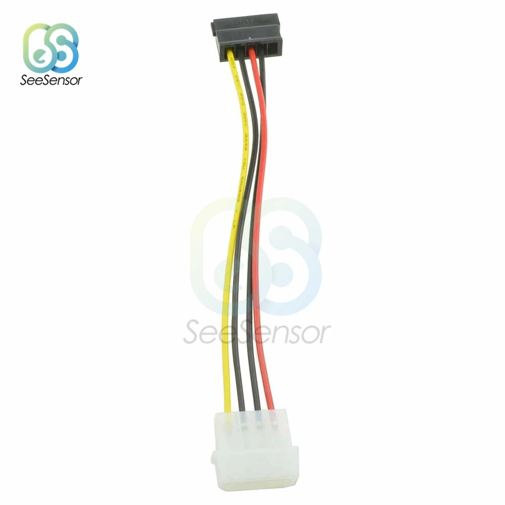 Кабель адаптера питания IDE Serial ATA SATA для жесткого диска 4 контактный кабель Molex 15