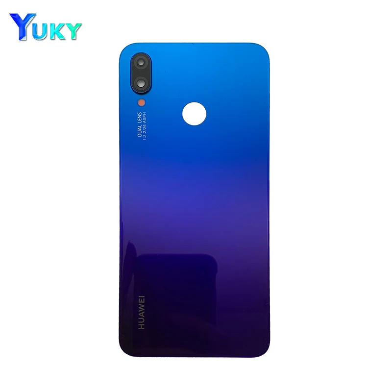 original for huawei nova 3 battery cover glass nova 3i back panel rear door housing case for huawei nova 3 battery cover free global shipping