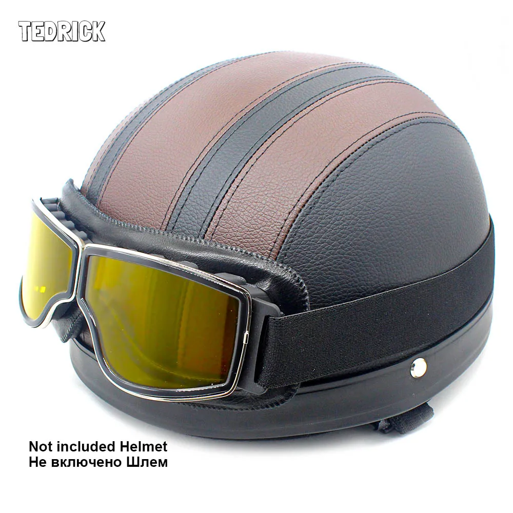 Универсальные винтажные складные очки в серебристой оправе мотоциклетные шлем