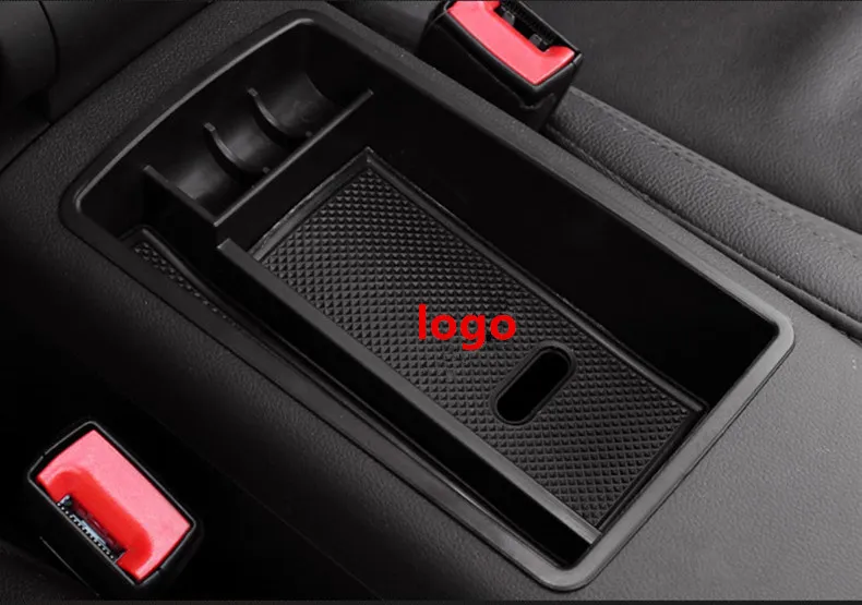 Черный контейнер для хранения перчаток из АБС-пластика Audi A3 S3 2012-2017 | Автомобили и