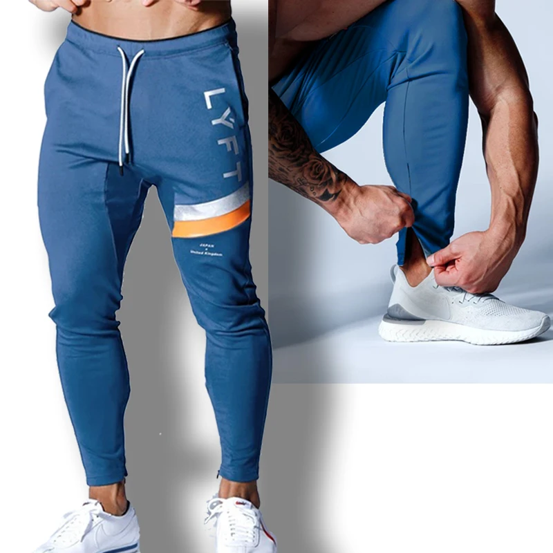 

FAKUNTN Homme Streetwear New Men Jogger Fitness Bodybuilding Hombre Sweatpants Trousers Men