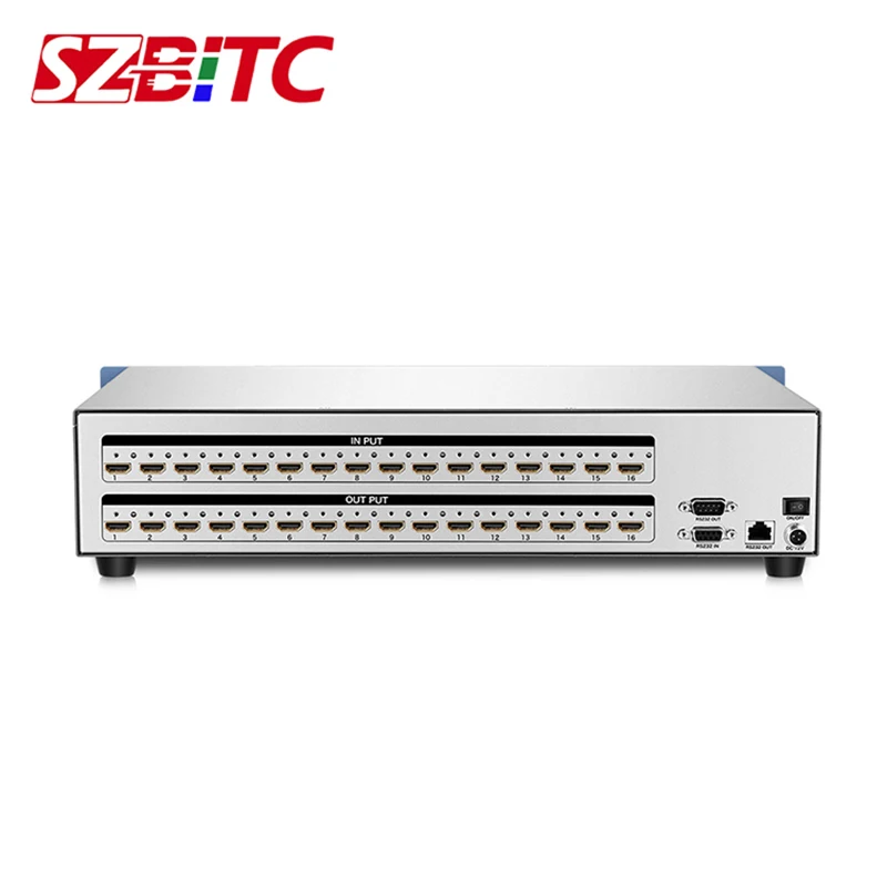 Матрица SZBITC HDMI 16x16 8x8 4x4 4k видеоматричный переключатель многофункциональный