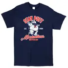 Футболка с надписью Ghostbusters Stay Puft, с принтом зефира в стиле ретро 80-х, для взрослых и детей