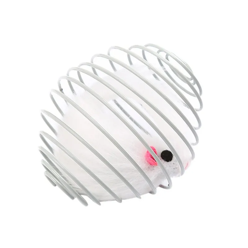 Игрушки для кошек саморасширяющаяся телескопическая проволока эластичная