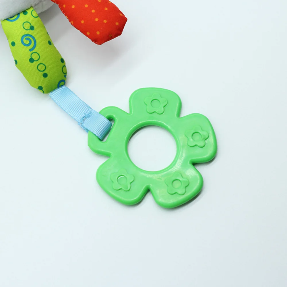 

Baby Hanging Rattle Car Crib Hanging Bell Kids Stroller Handbells Toys Infant Animal with Teethers for Toddlers Newborn