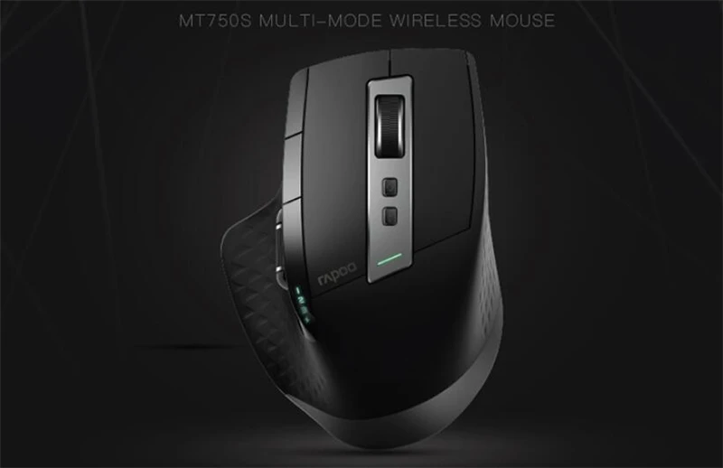 Беспроводная мышь Rapoo MT750S перезаряжаемая многорежимная Bluetooth мышь для бизнес-офиса