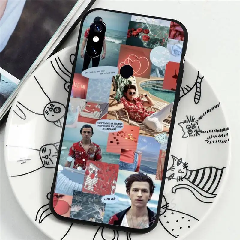 

Tom Holland famous actor high quality Phone Case coque For xiaomi Redmi 5 5A plus 7A 8 note 2 3 4 5 5A 6 7 GO K20 A2